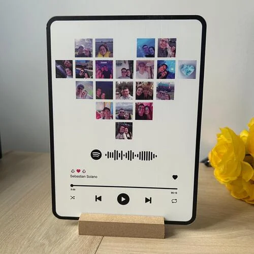 Producto destacado Placa corazón